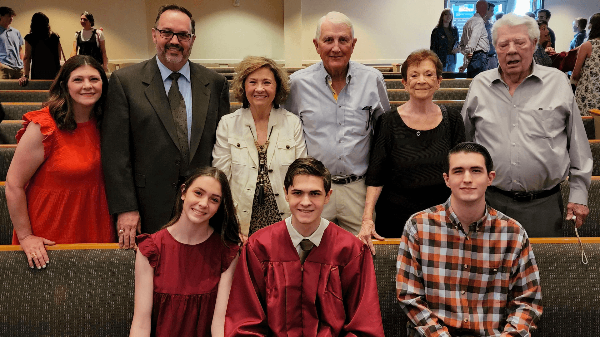 My family at my brother's graduation